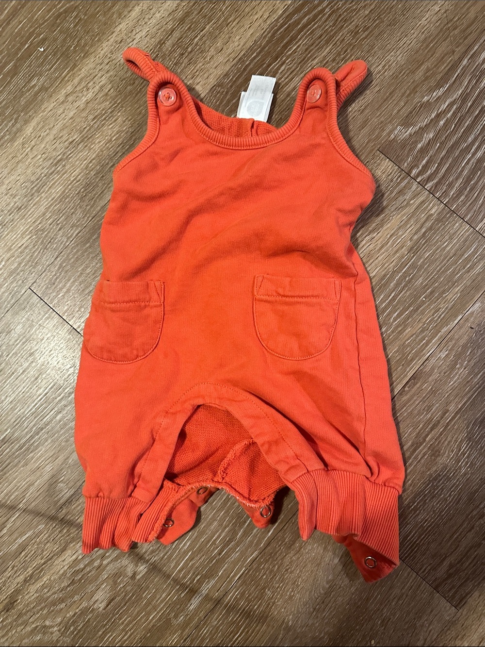 Hanna Andersson Orange Baby One-Piece Bodysuit